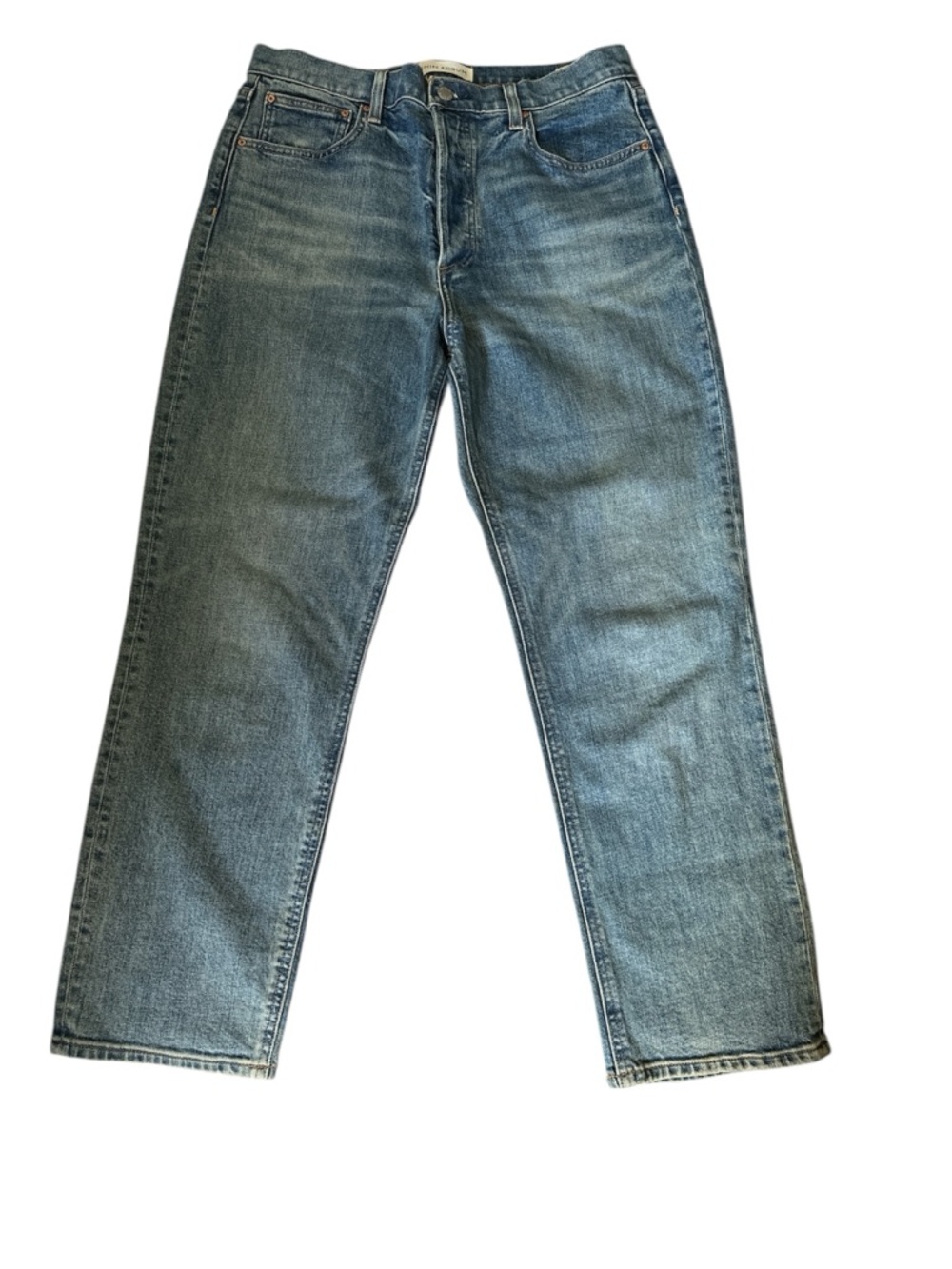 Denim Forum Women’s The Arlo High Rise Straight Size 32 - Picture 2 of 12